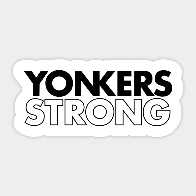 YONKERS STRONG Sticker by JP